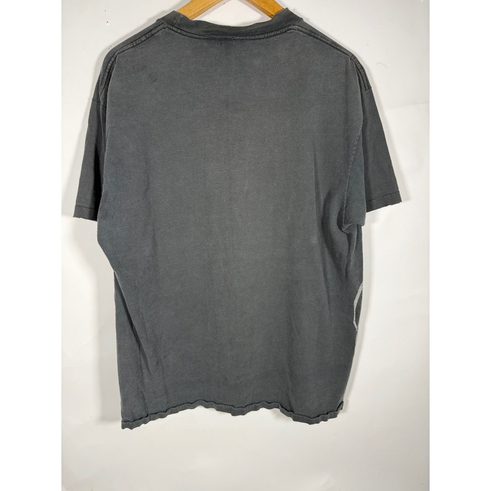 Vintage 1992 Marvel Punisher T Shirt Anvil Single Stitch Distressed XL Black - Picture 4 of 9